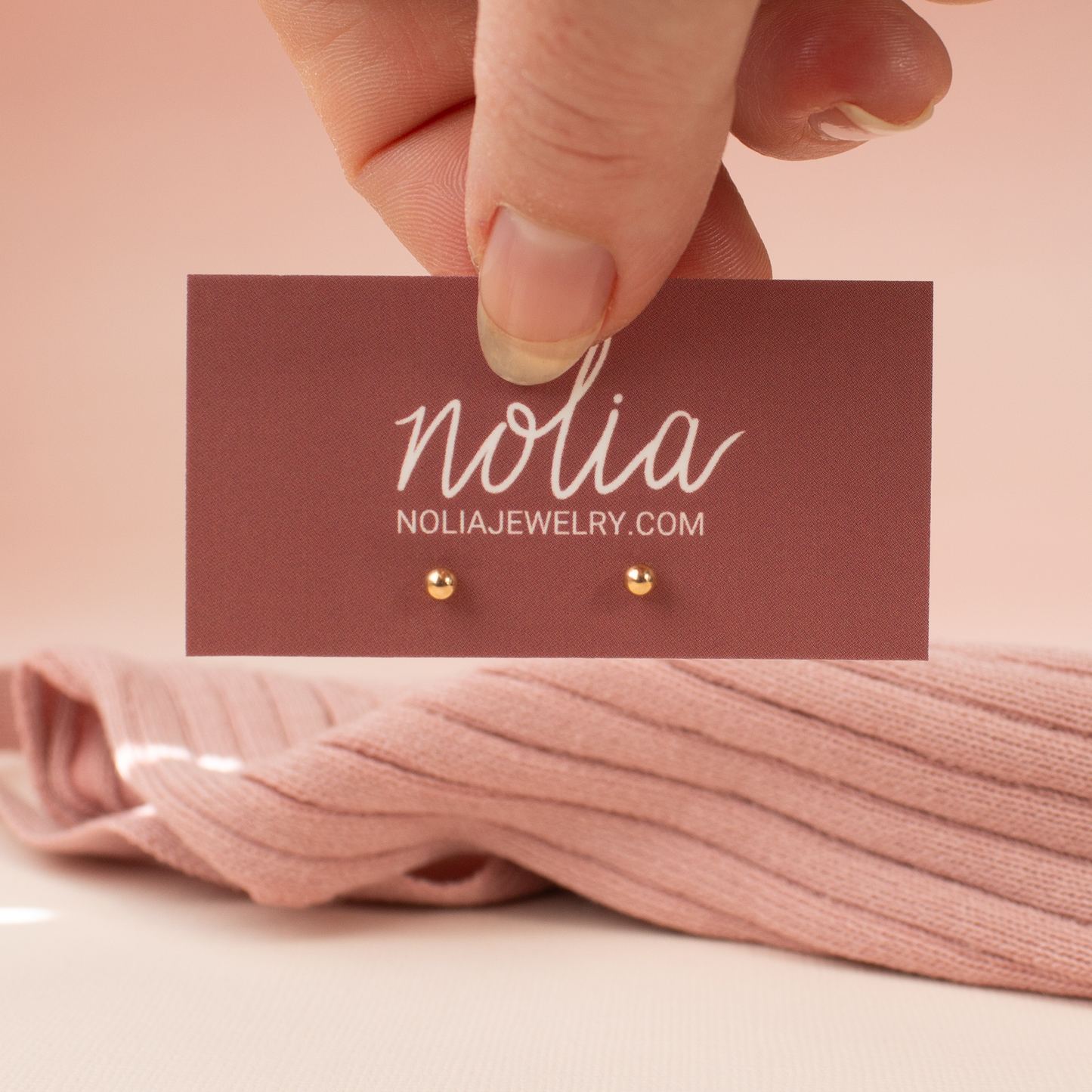 Nova Ball Stud Earrings