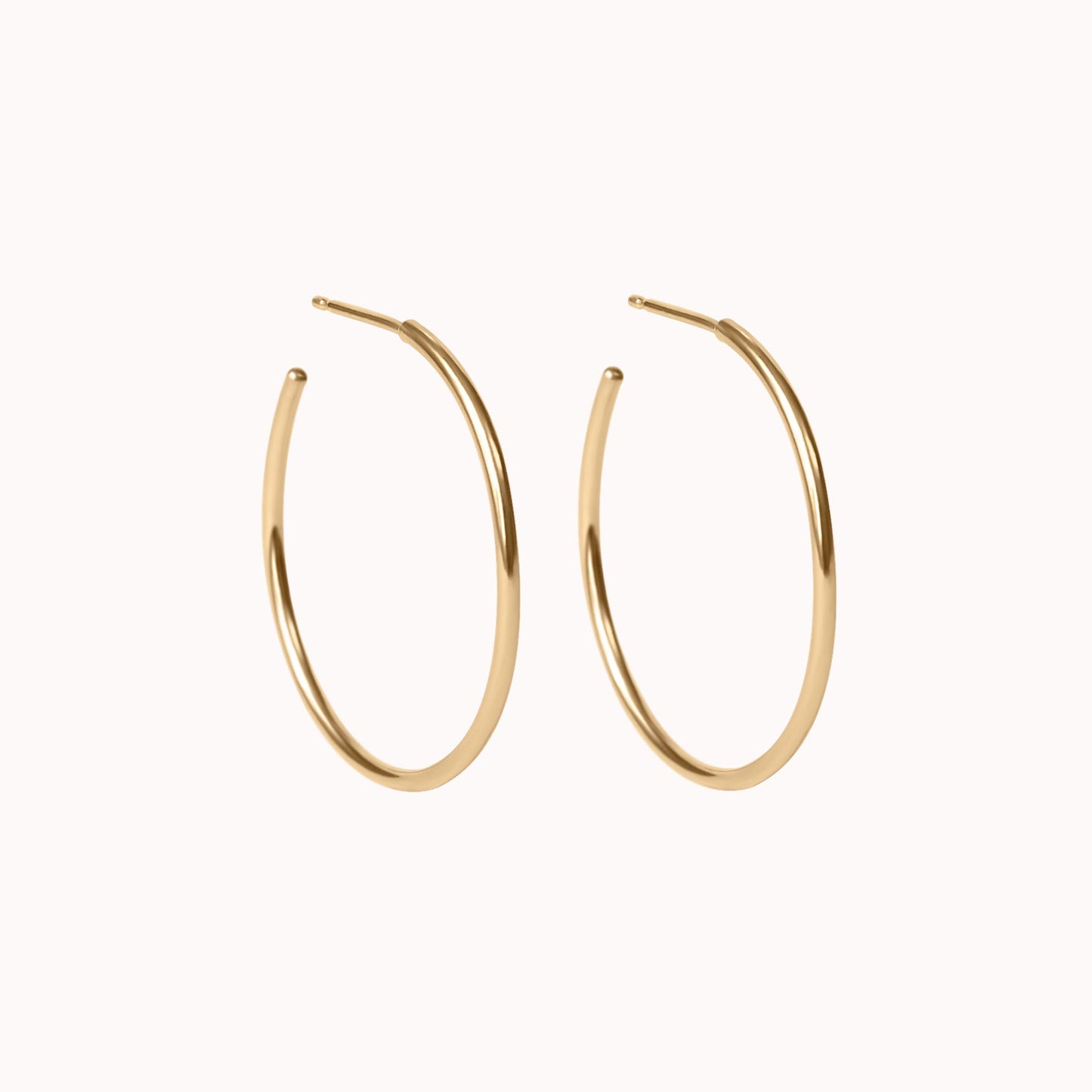 Medium Everyday Hoop Earrings
