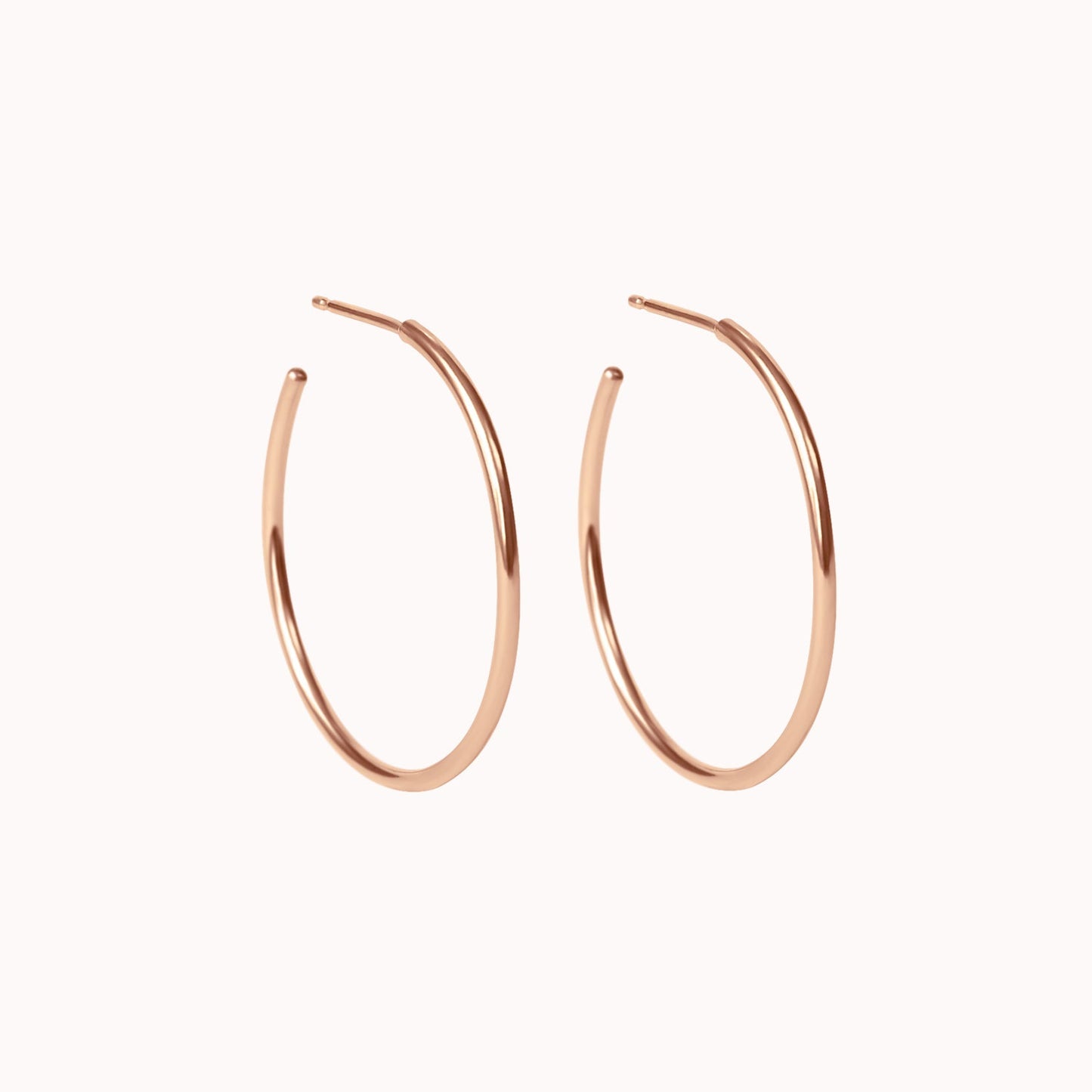 Medium Everyday Hoop Earrings
