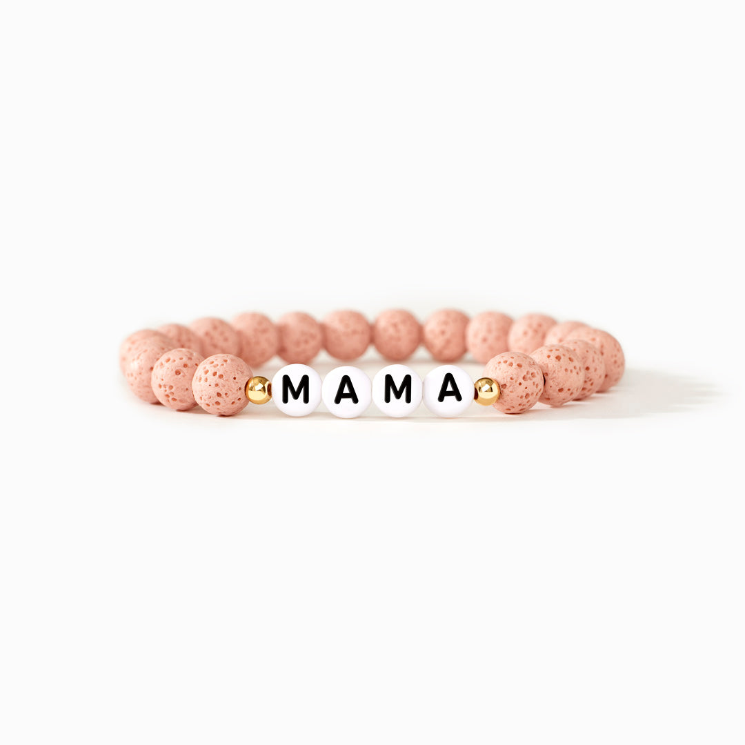 Personalized Word 1-9 Letters Volcano Rock Bracelet