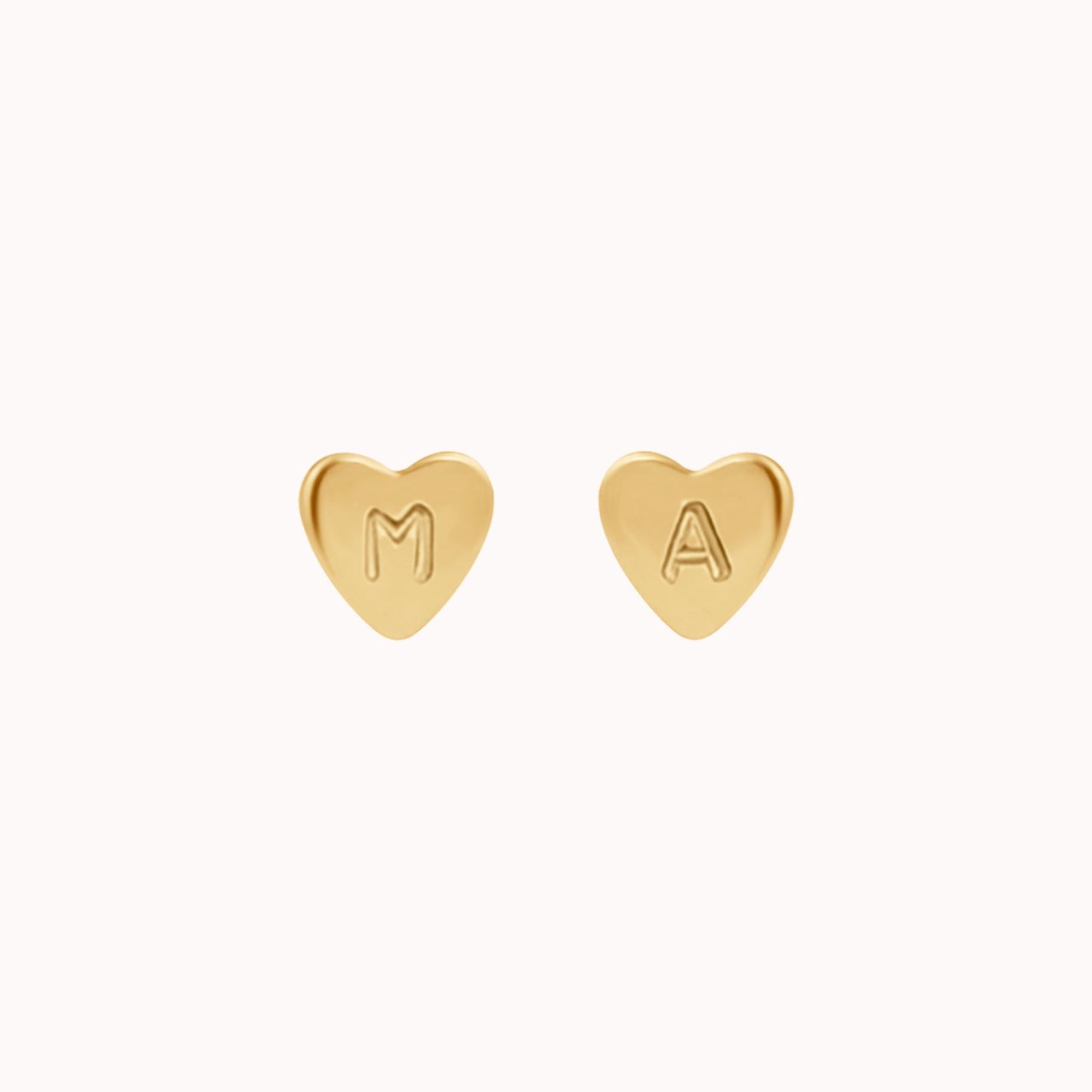 Cleo Heart Stud Earrings