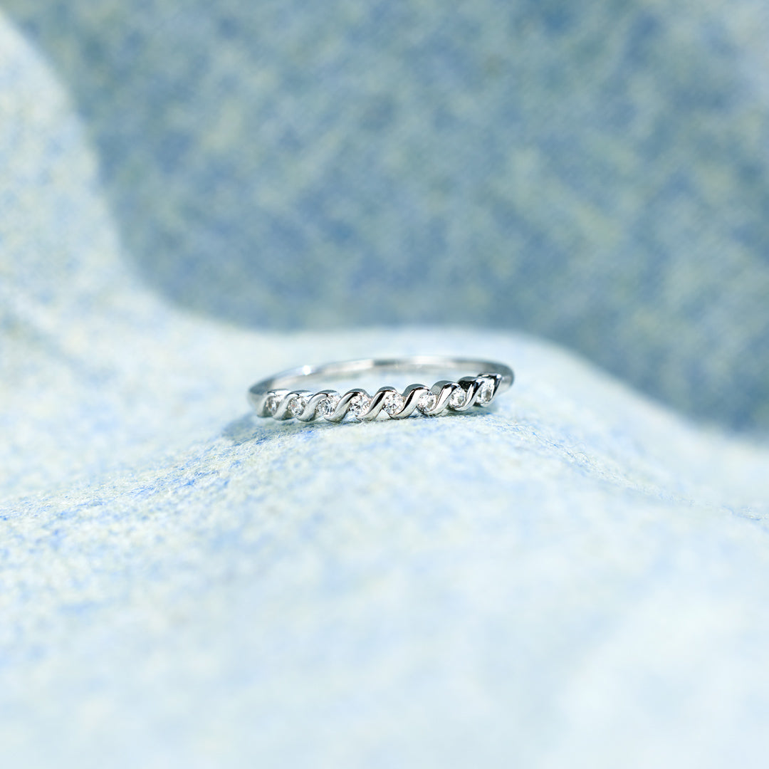 Every Twist And Turn Minimalist Spiral Ring