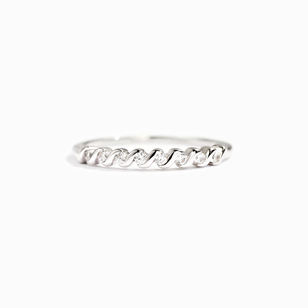 Every Twist And Turn Minimalist Spiral Ring