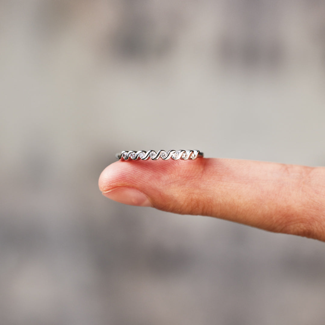 Every Twist And Turn Minimalist Spiral Ring