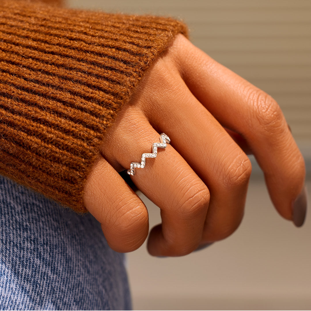 Highs And Lows Ring-Christmas Gift For Friends, Family And Loved Ones