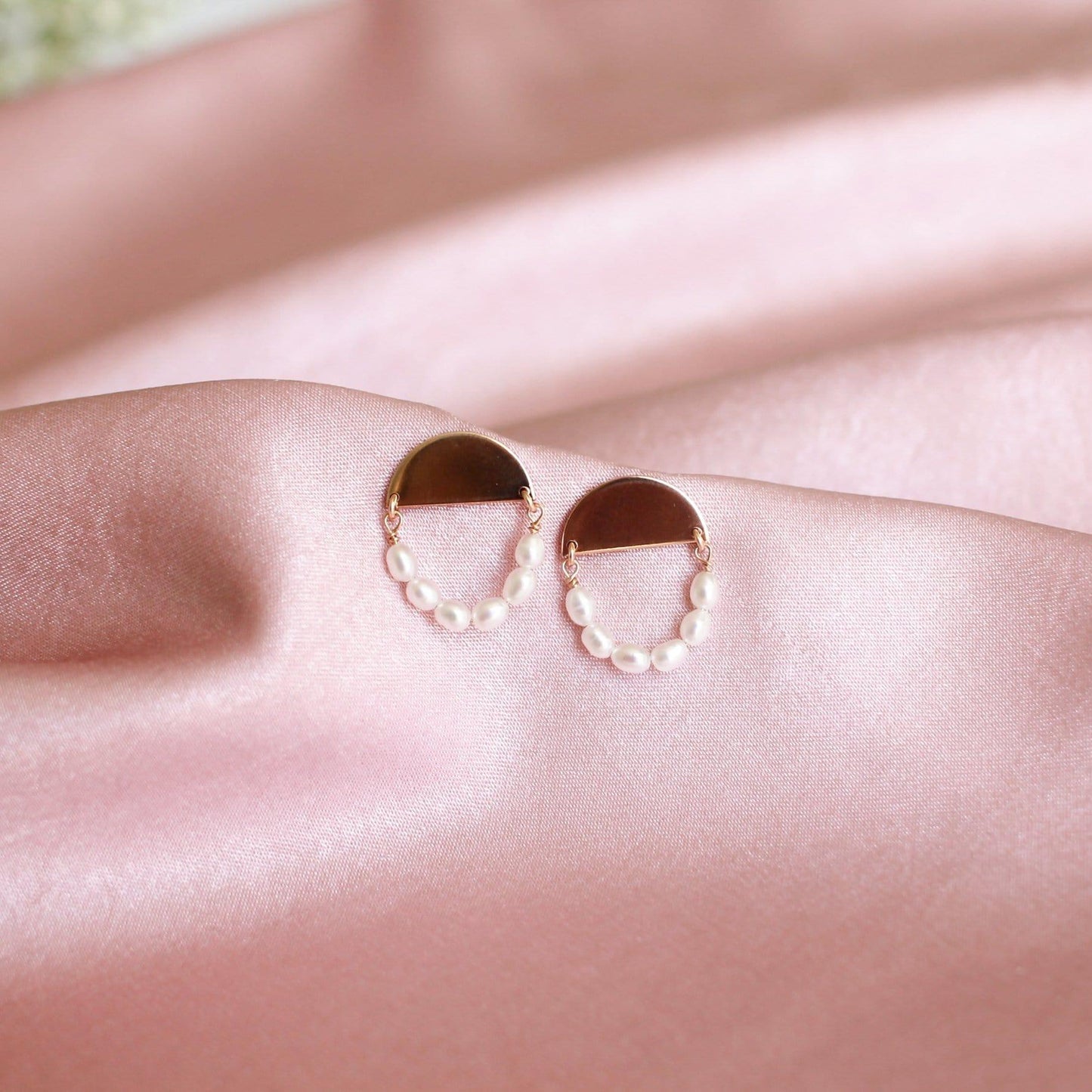 Camilla Pearl Stud Earrings