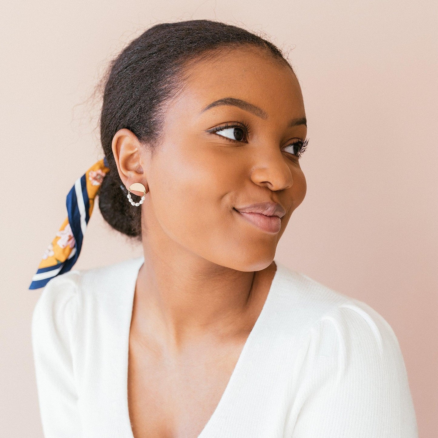 Camilla Pearl Stud Earrings