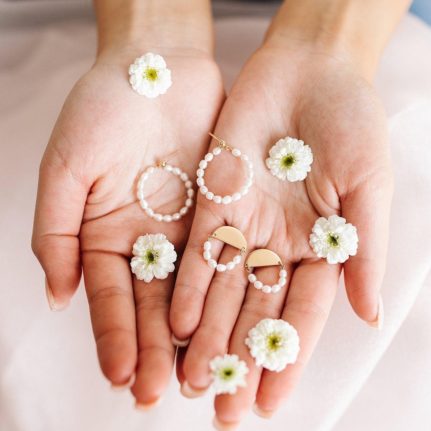 Camilla Pearl Stud Earrings