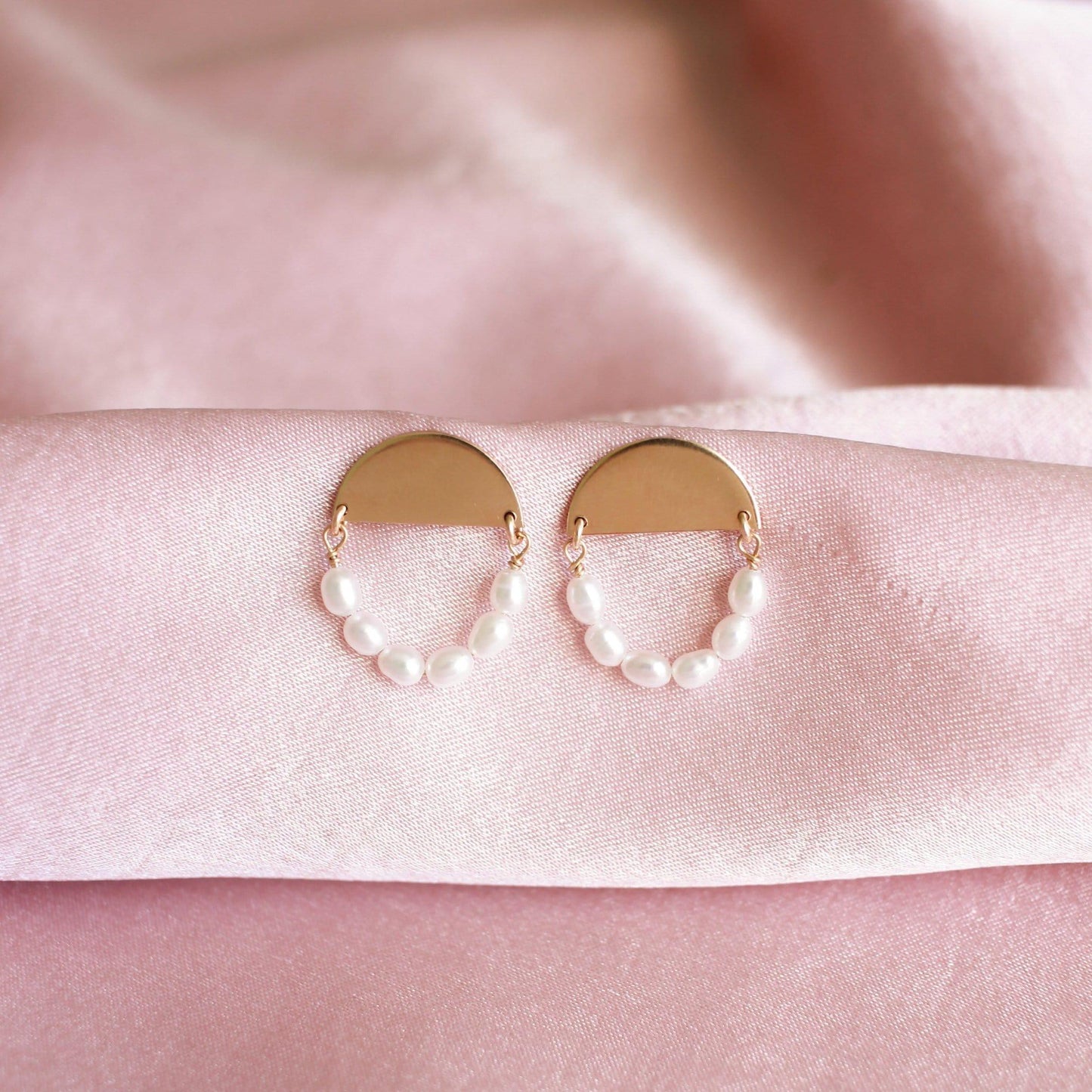 Camilla Pearl Stud Earrings