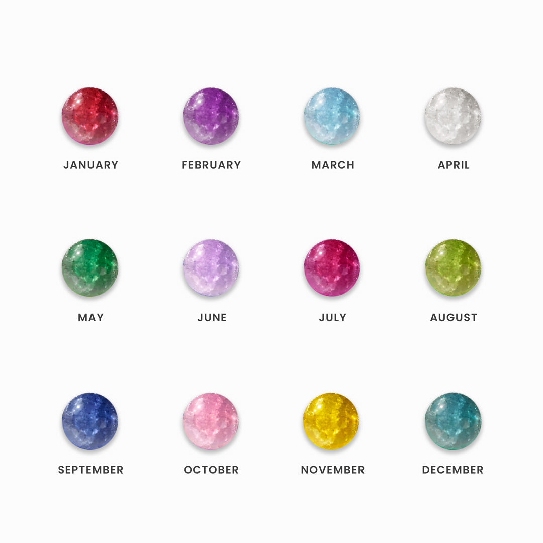 1-6 Birthstones Galaxy Necklace