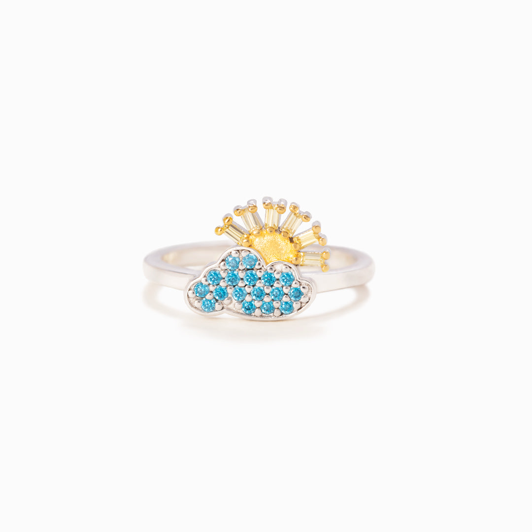 My Sunshine On A Cloudy Day Sunny Cloud Ring