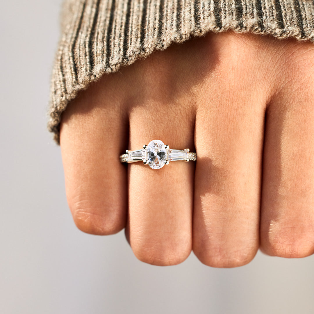Always Choose You Oval-Cut Ring