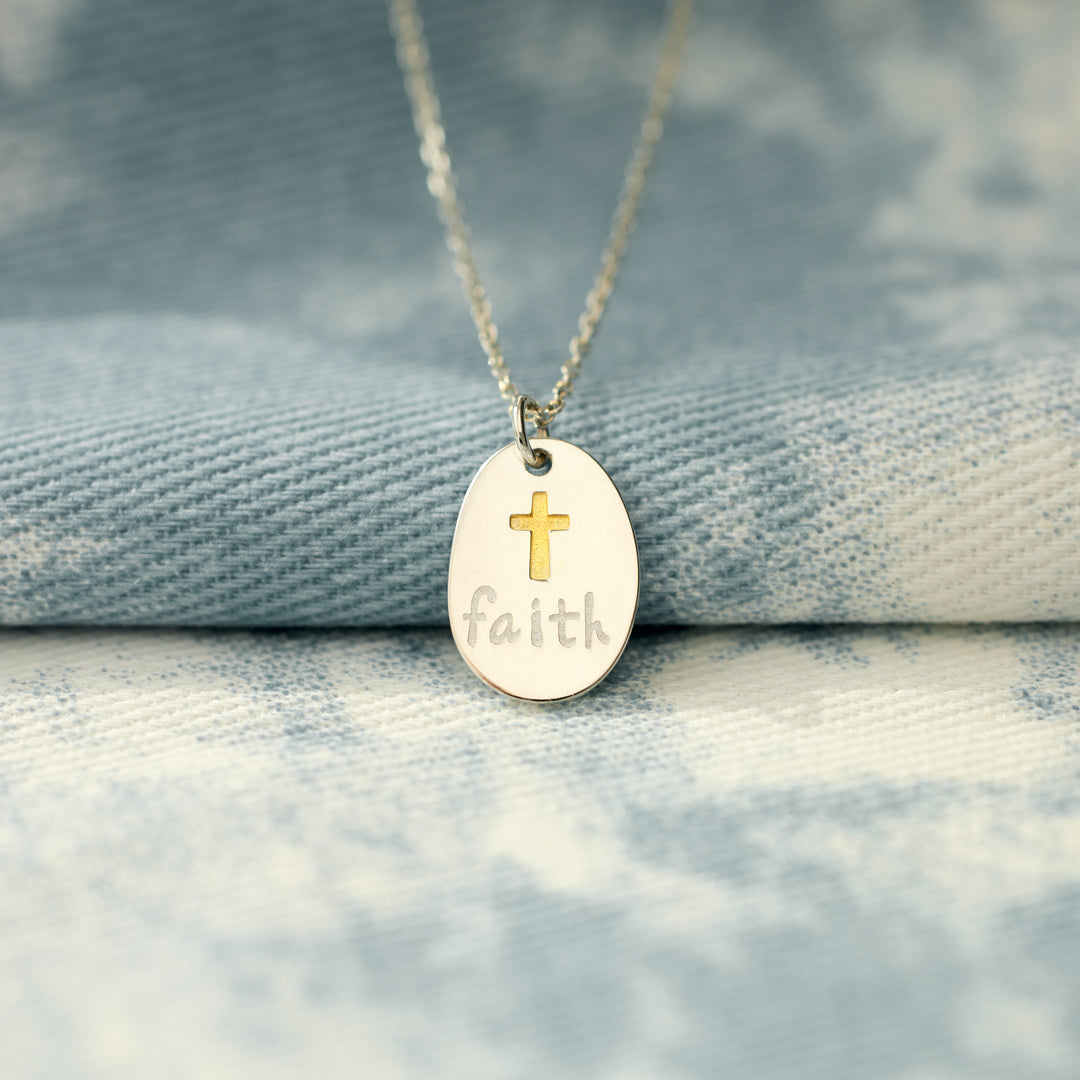 I Can Do All Things Through Christ Faith Pendant Necklace