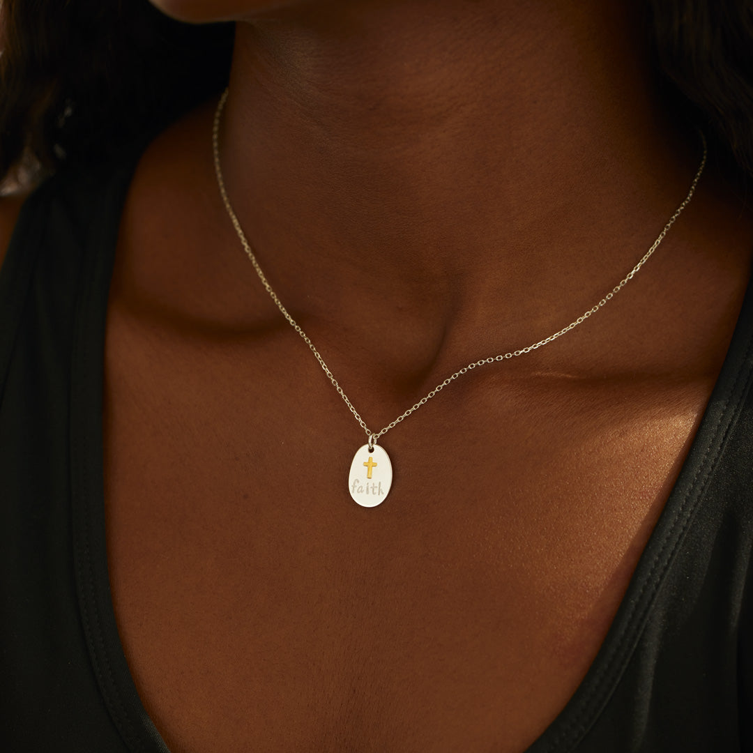 I Can Do All Things Through Christ Faith Pendant Necklace