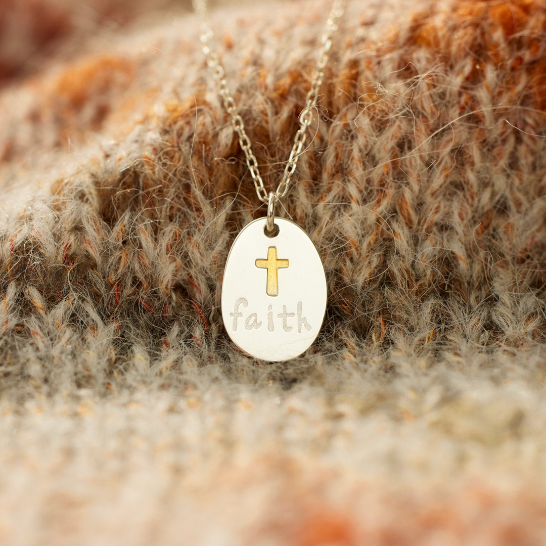 I Can Do All Things Through Christ Faith Pendant Necklace