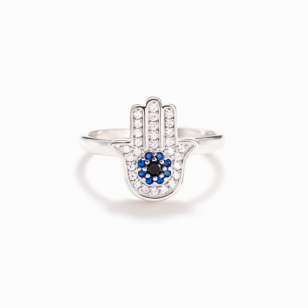 May Every Evil Eye In Your Life Go Blind Hamsa Ring