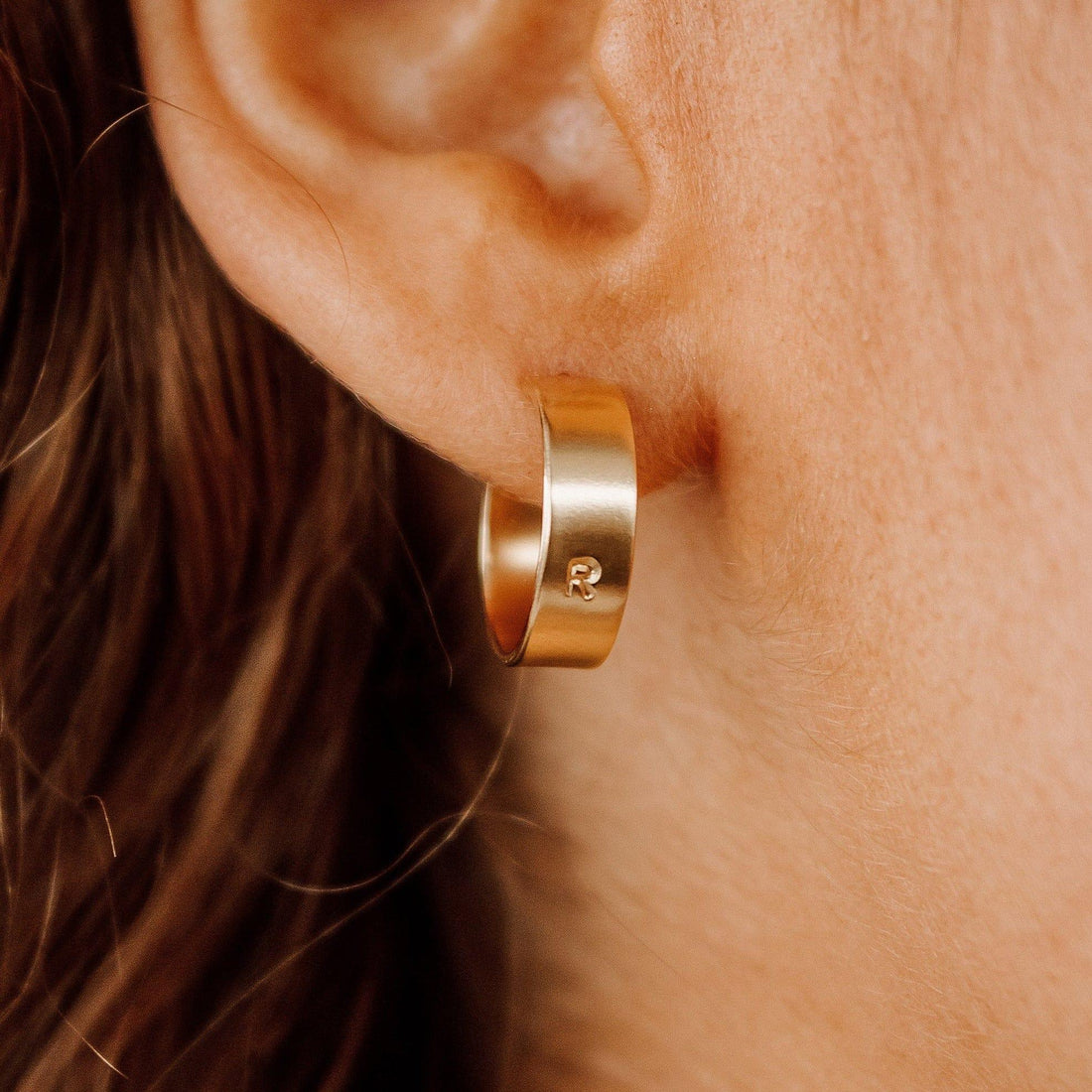 Maude Hoop Earrings