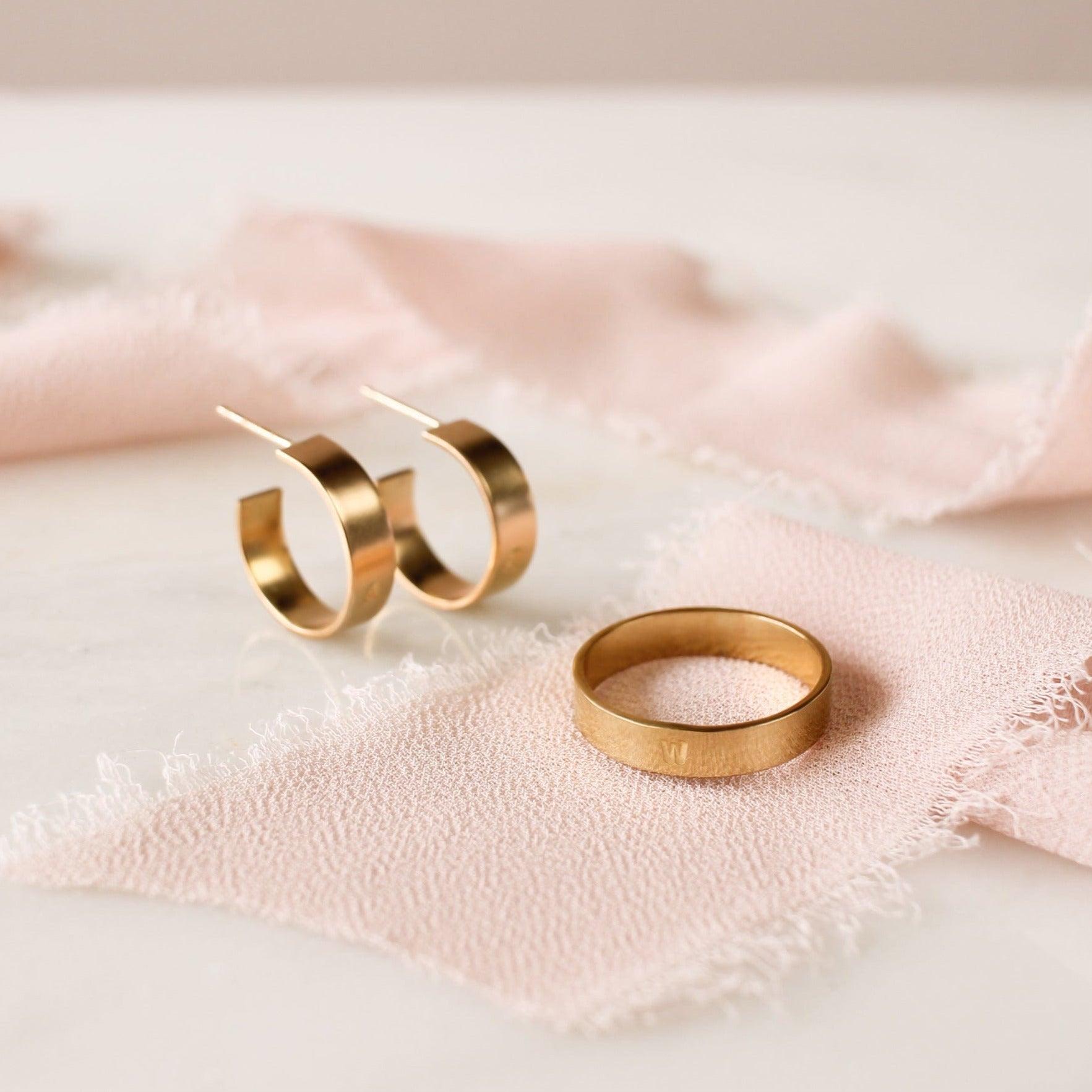 Maude Hoop Earrings