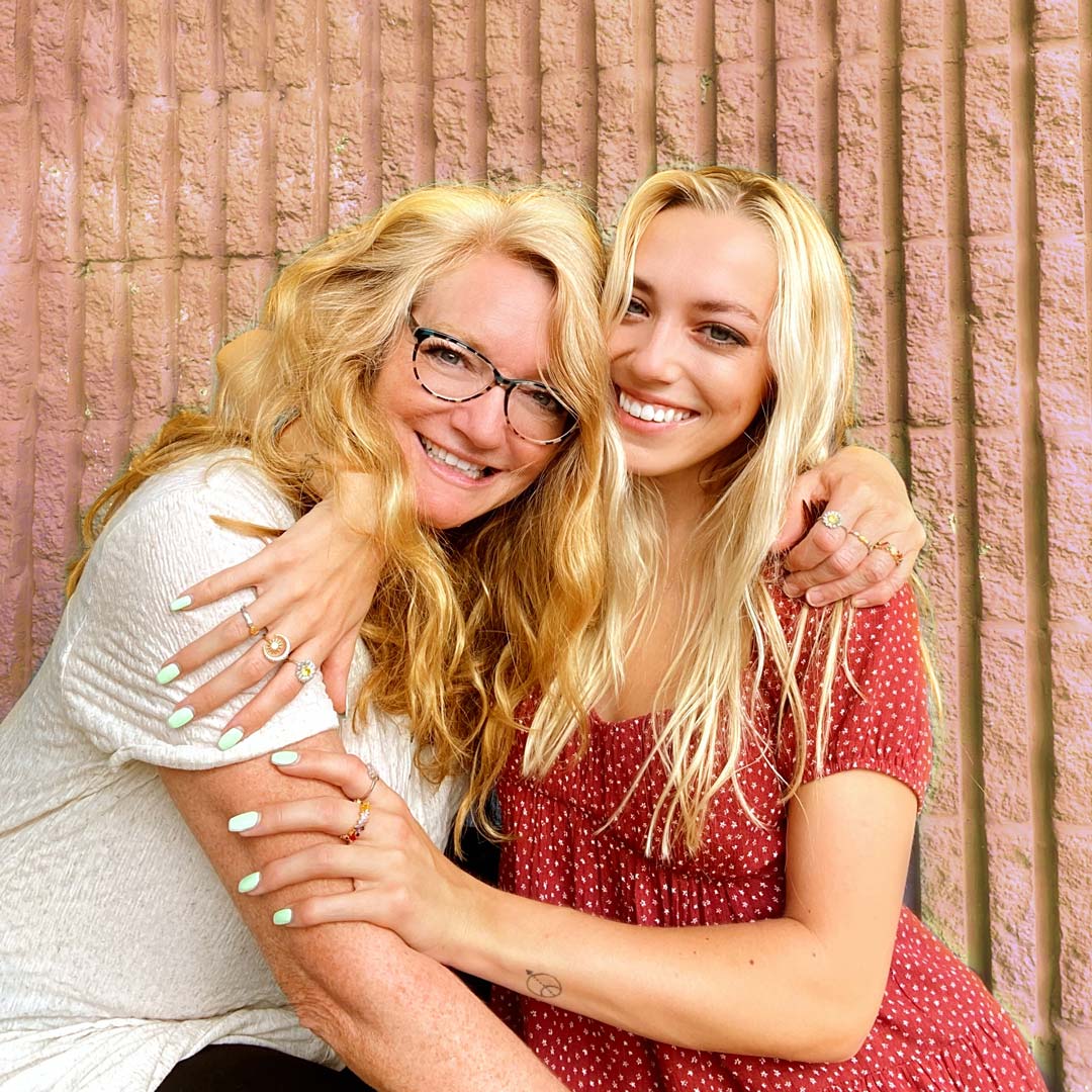 Mother & Daughter Highs And Lows Ring