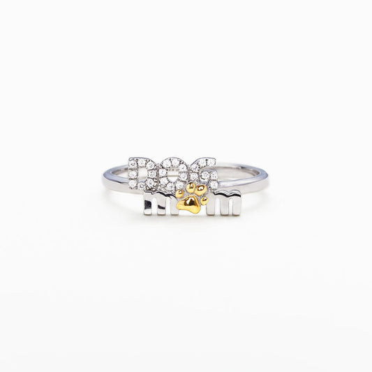 Dog Mom / Cat Mom Ring