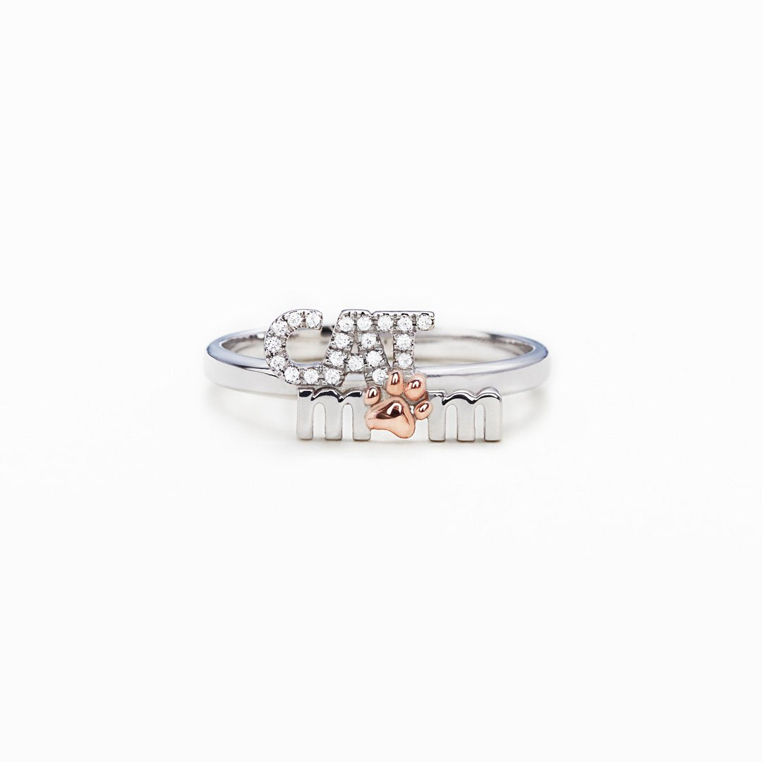 Dog Mom / Cat Mom Ring