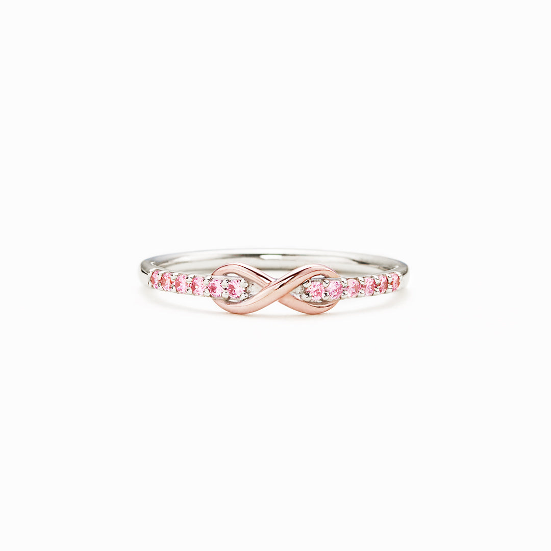 Grandmother & Granddaughter Forever Linked Together Ring