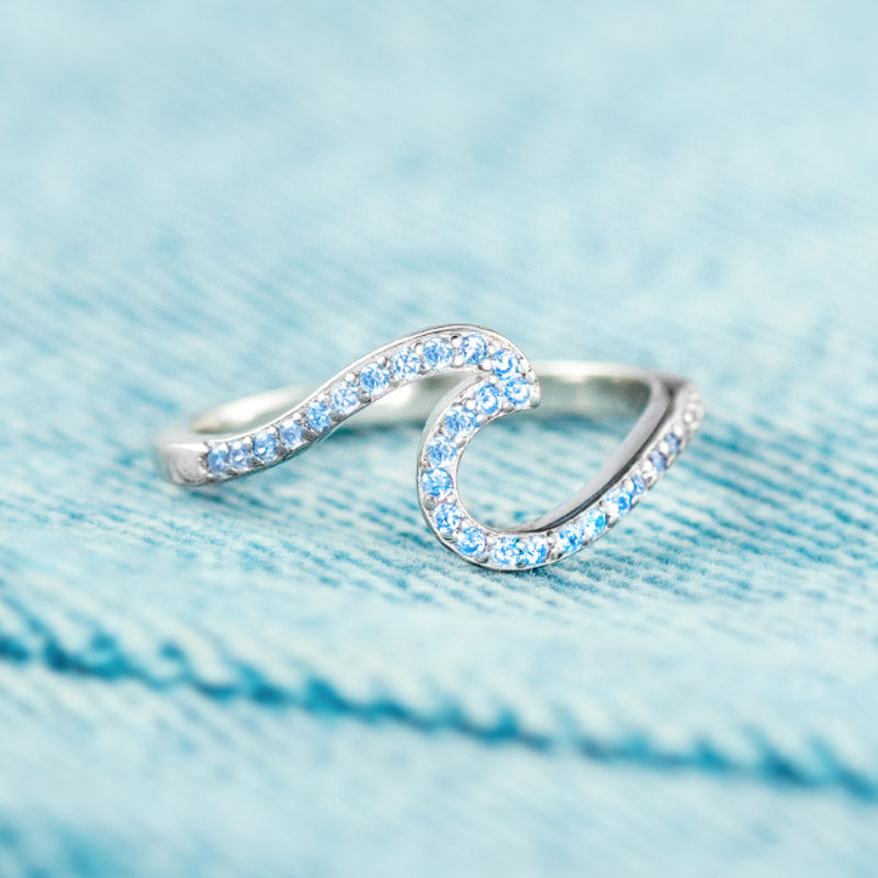 Enjoy The Waves Ring S925