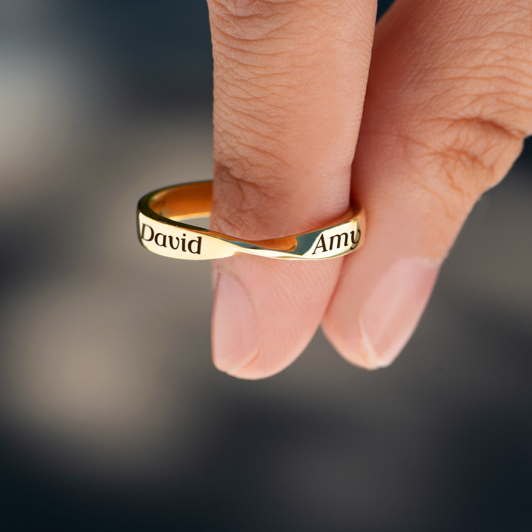 Together We Made It Through Twist Ring Band