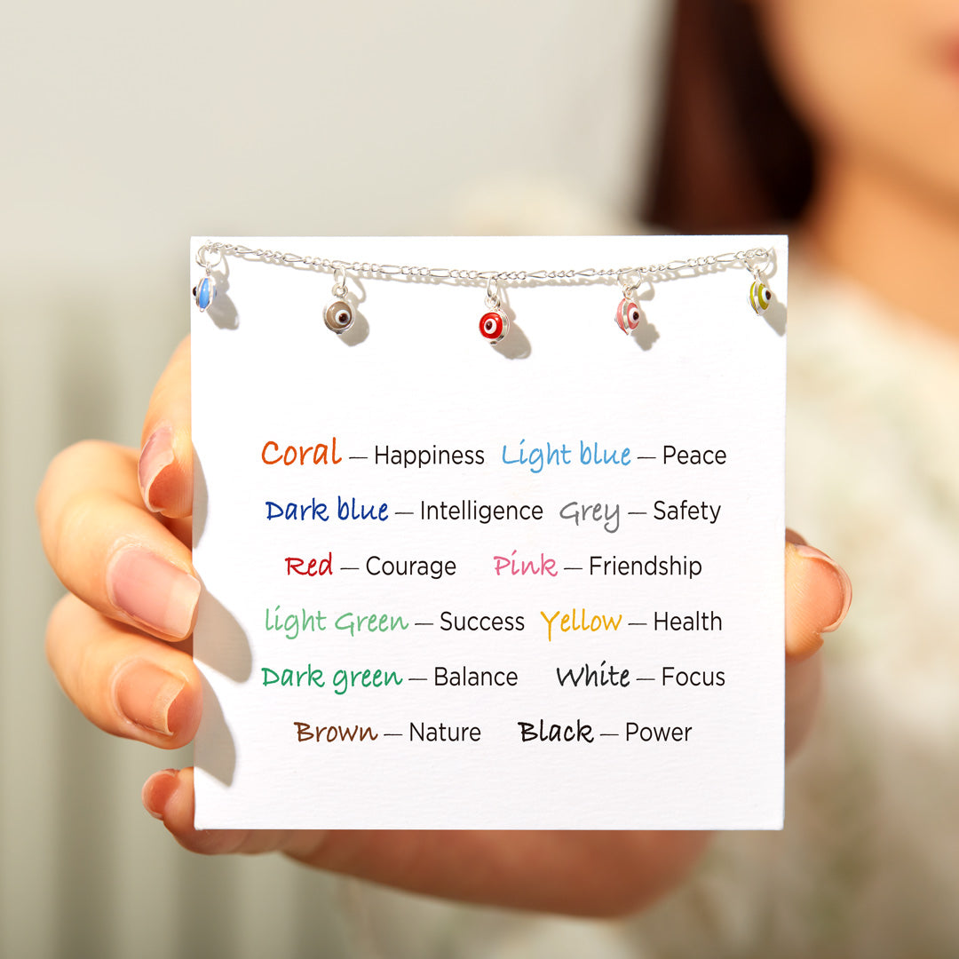 Multi-color Evil Eye Bracelet