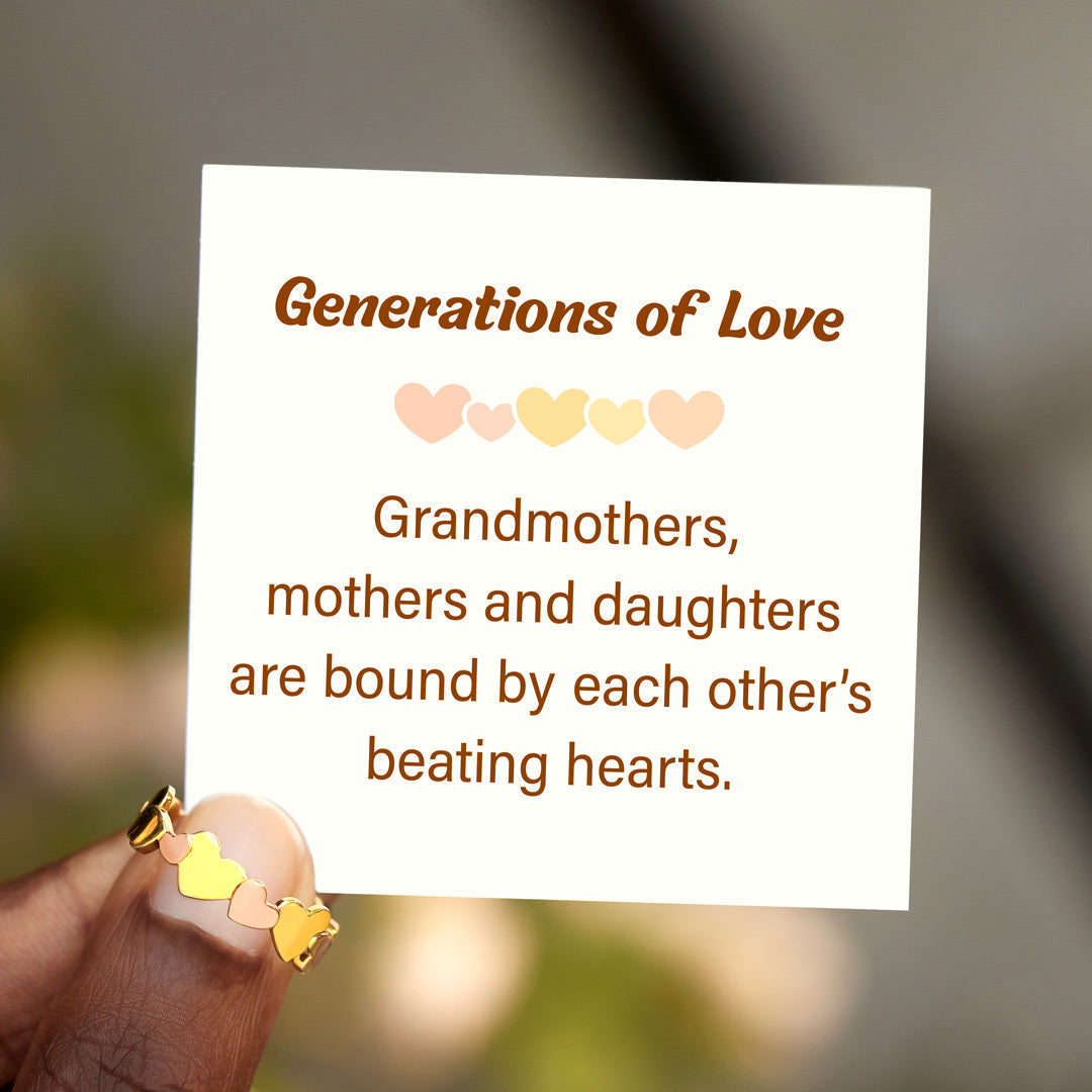 Generations Of Love Binding Hearts Ring