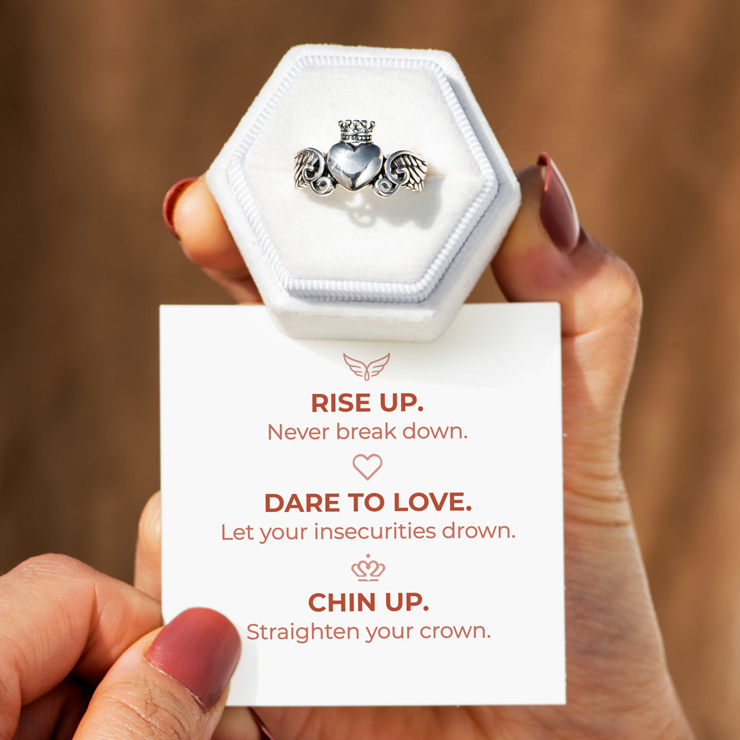 Rise Up Sacred Heart Ring