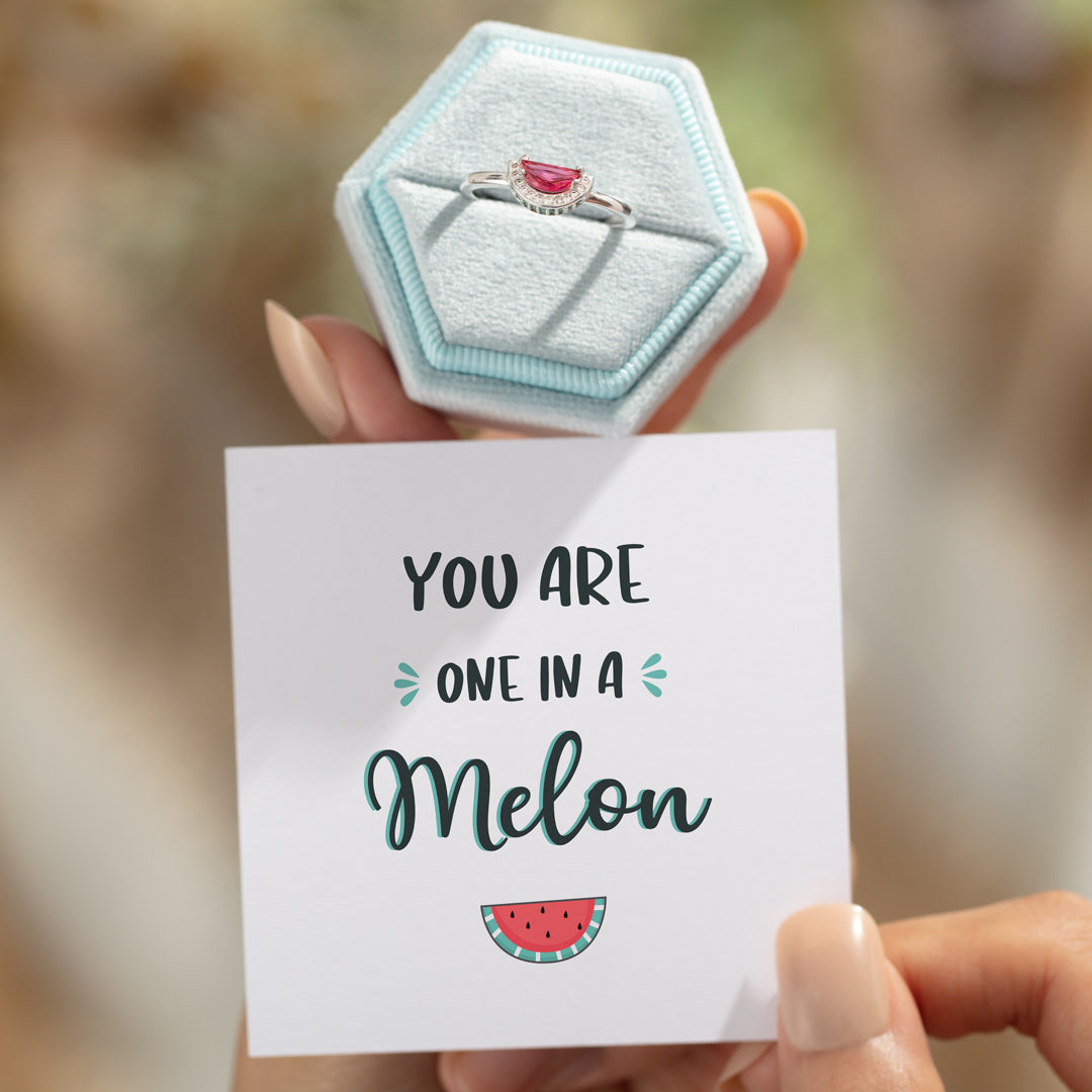 You're One In A Melon Watermelon Ring
