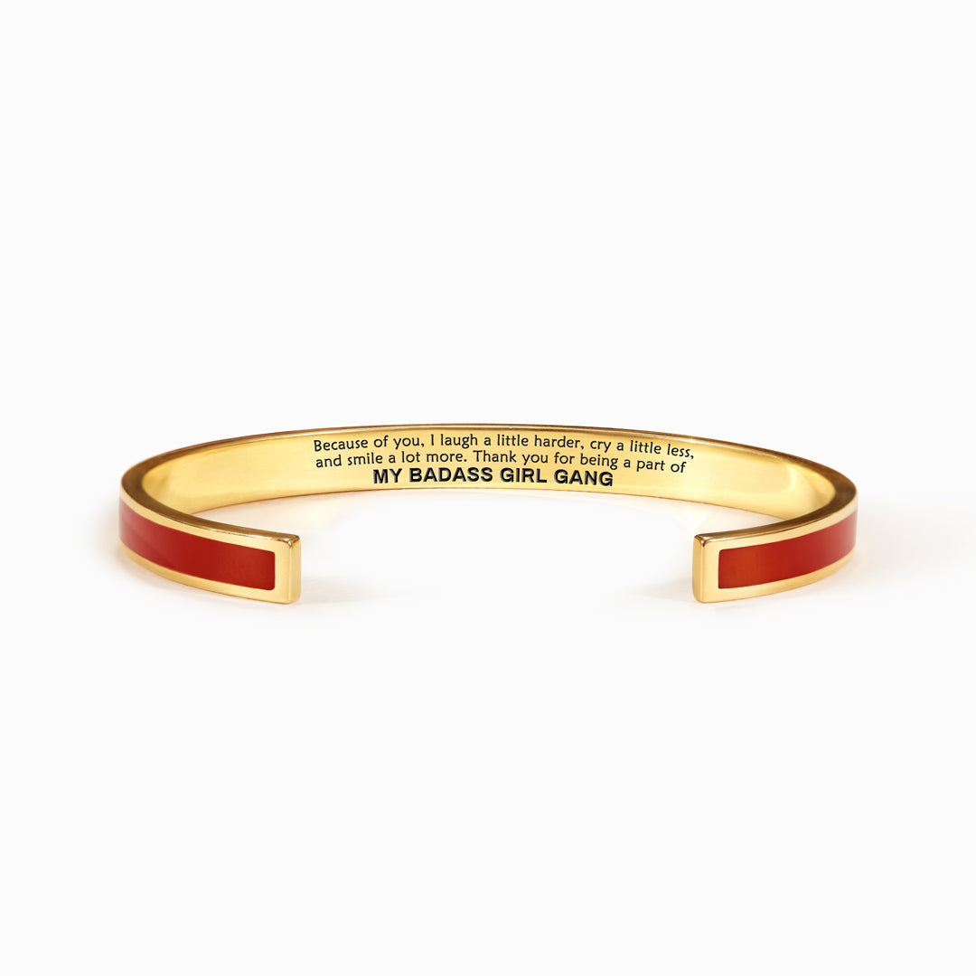 My Badass Girl Gang Multiple Color Bangle