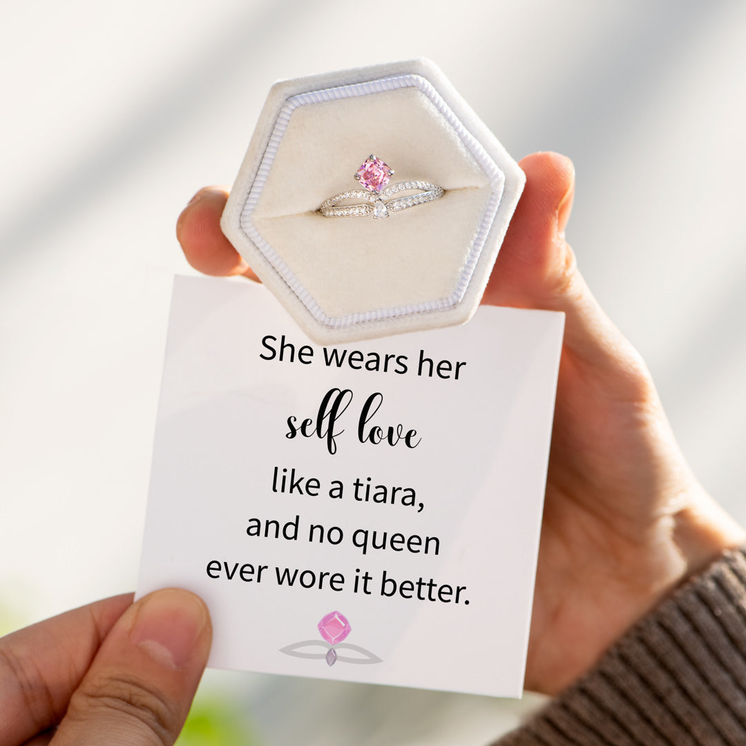 Self Love Double Band Tiara Ring