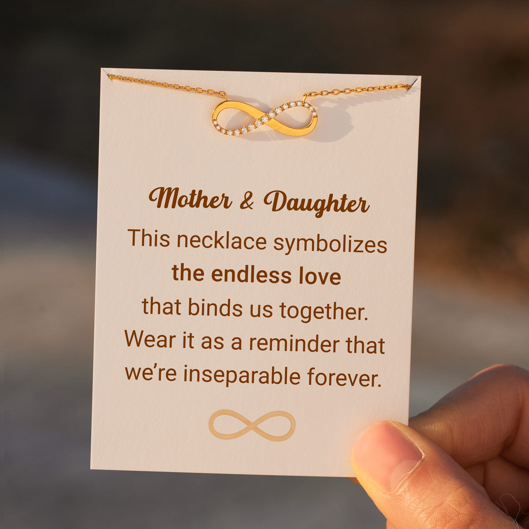 Endless Love Sparkling Infinity Necklace